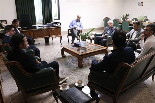دیدار مسئولین تیم ملی امید با دبیرکل کمیته ملی المپیک
