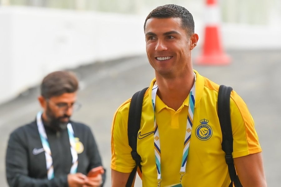 ترکیب النصر مقابل الشرطه عراق با حضور رونالدو و مانه