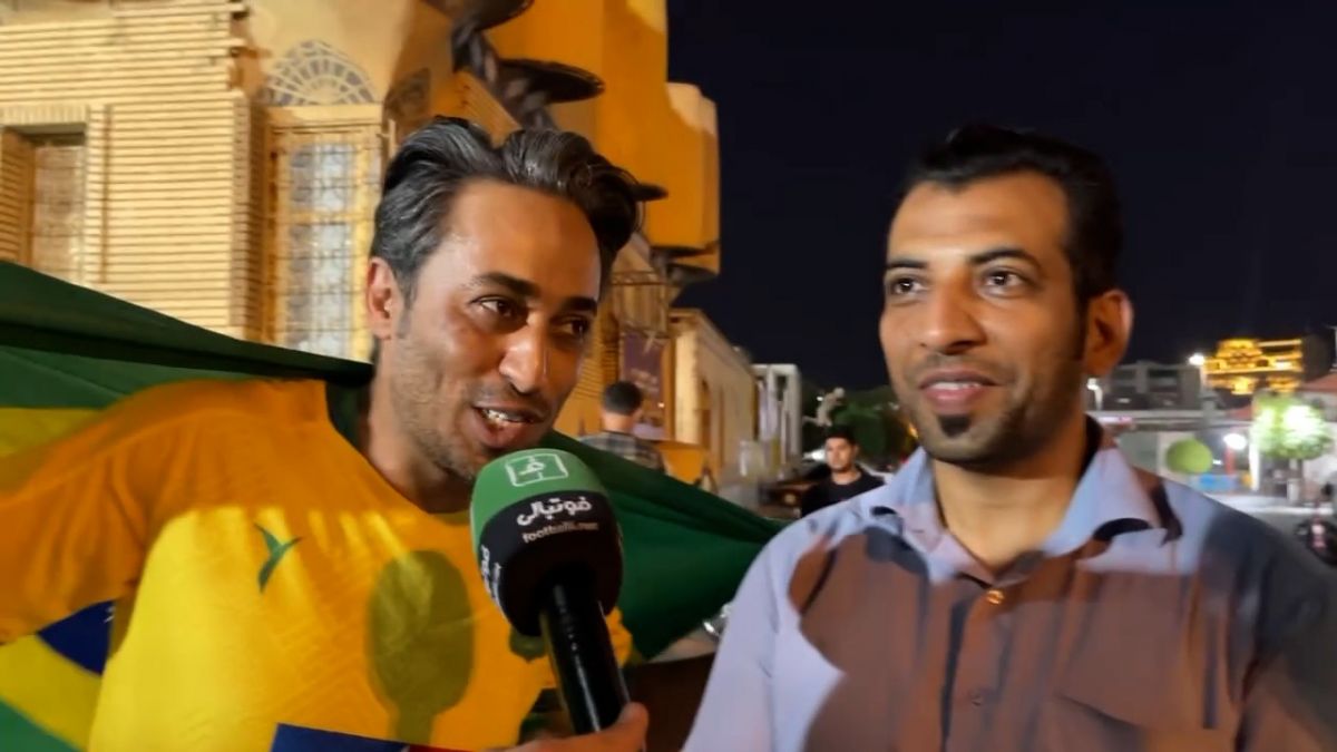 گفت و گو با هواداران صنعت نفت قبل از بازی این تیم مقابل استقلال