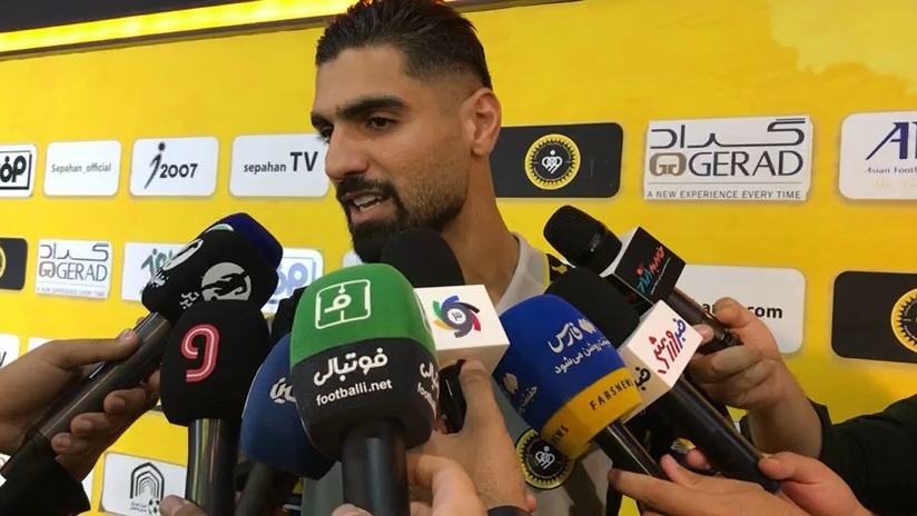 اختصاصی/ صحبتهای رضا اسدی پس از پیروزی سپاهان مقابل تراکتور