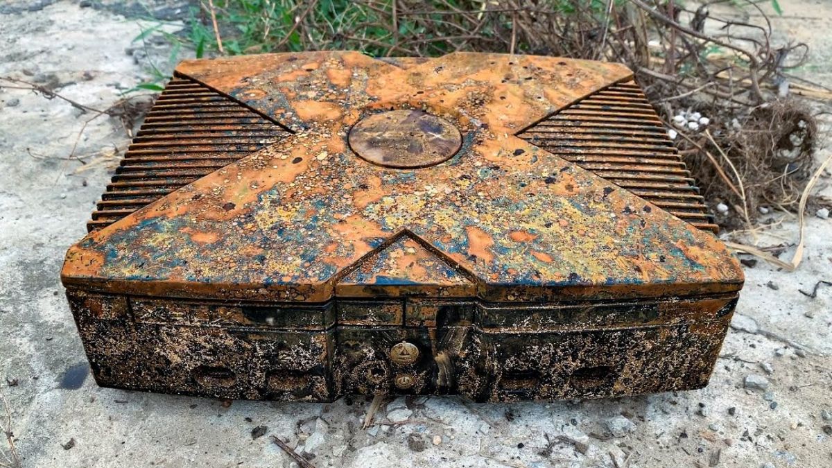 بازسازی جذاب یک ایکس باکس قدیمی و خراب شده