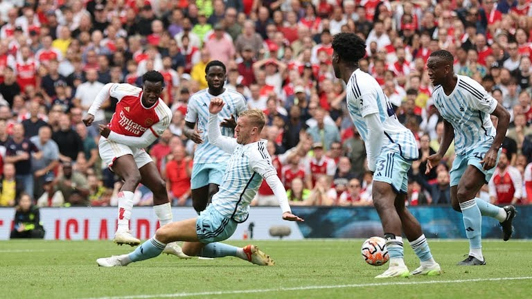 گل اول آرسنال به ناتینگهام فارست (انکتیا)