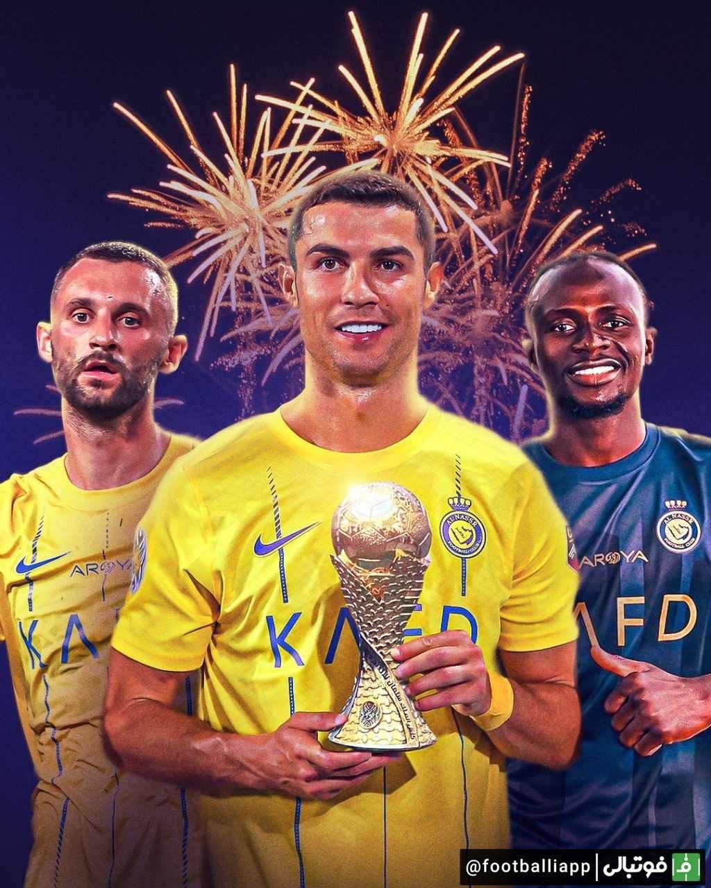 طرح جالب ESPN پس از فتح جام باشگاههای عرب و اولین جام آسیایی کریستیانو رونالدو