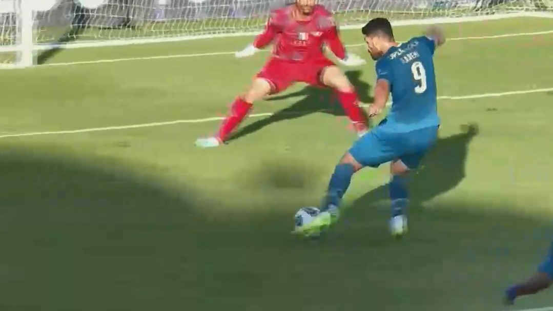 از دست دادن موقعیت تک به تک توسط مهدی طارمی