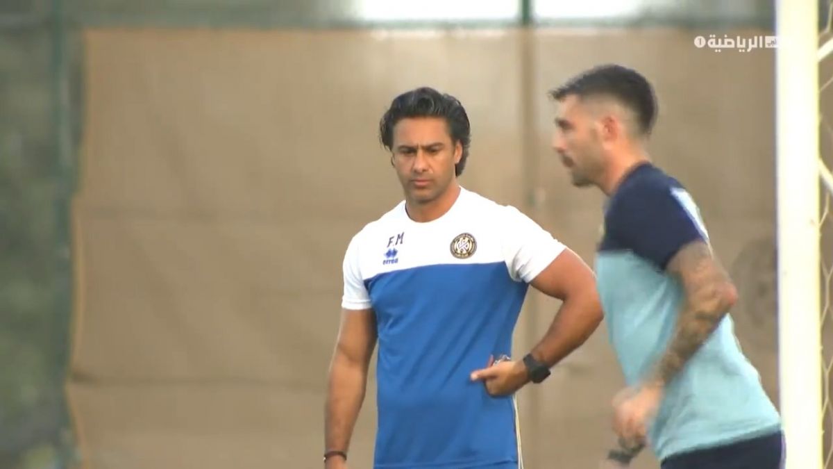 لحظاتی از تمرینات الاتحاد کلبا زیر نظر فرهاد مجیدی