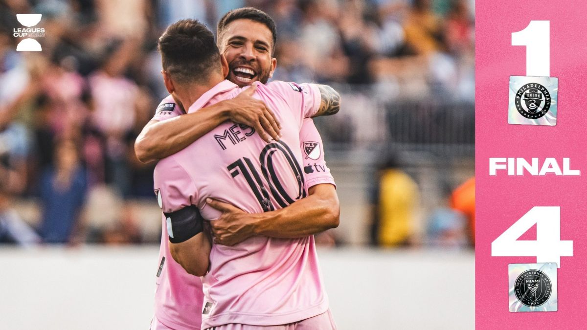 بازی کامل فیلادلفیا 1-4 اینتر میامی (گلزنی مسی و آلبا در نیمه نهایی لیگ کاپ)