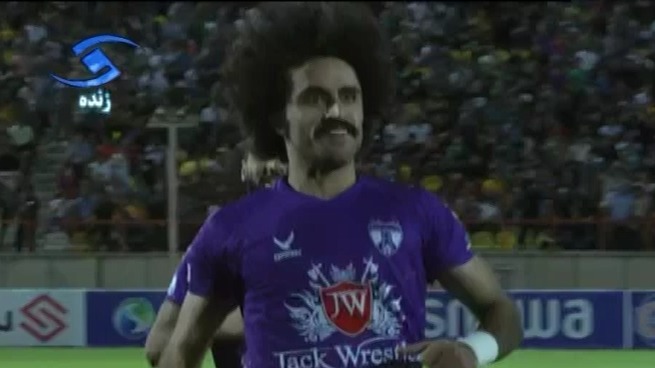 گل اول هوادار به شمس آذر قزوین (بابک مرادی)