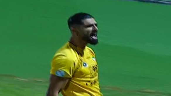 گل اول سپاهان به ذوب آهن (رضا اسدی)