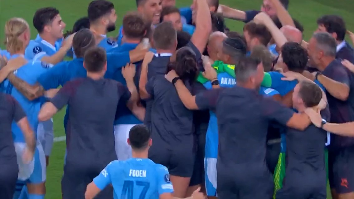 ضربات پنالتی منچسترسیتی 5 -4 سویا