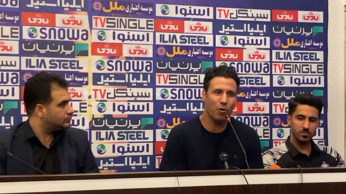 اختصاصی/ نشست خبری مهدی تارتار سرمربی ملوان پس از شکست مقابل استقلال
