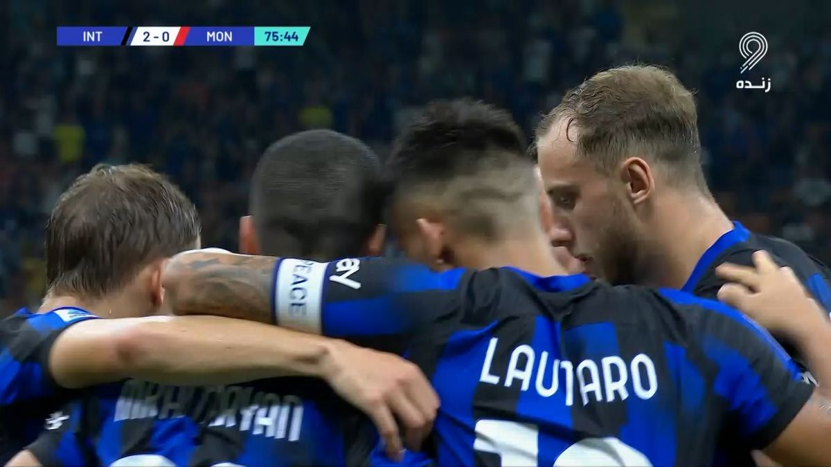 گل دوم اینتر به مونزا (دبل مارتینز)