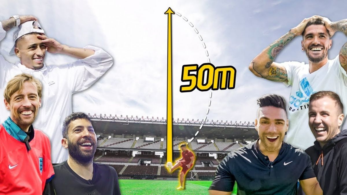 چالش کنترل توپ با ستاره های فوتبال اروپا