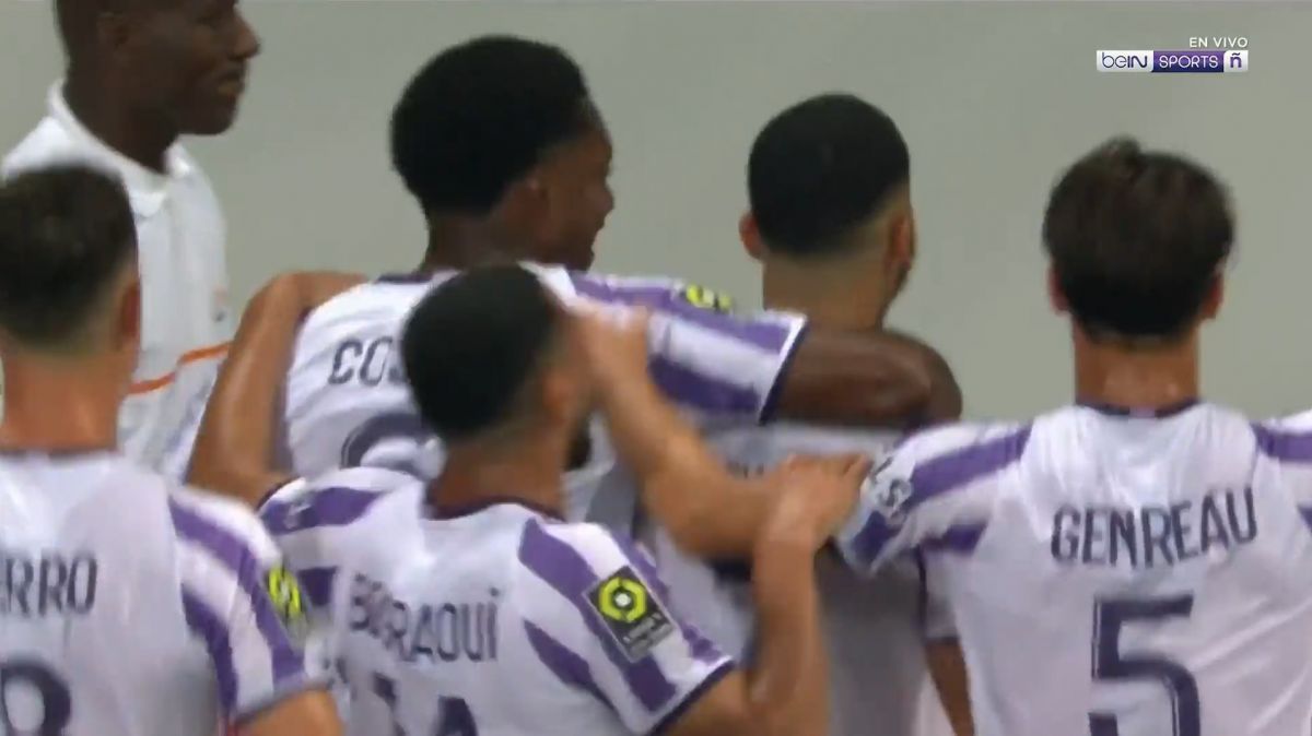 گل اول تولوز به پاری سن ژرمن (زکریا ابوخلال)