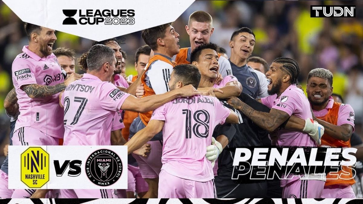 ضربات پنالتی اینتر میامی 10-9 نشویل