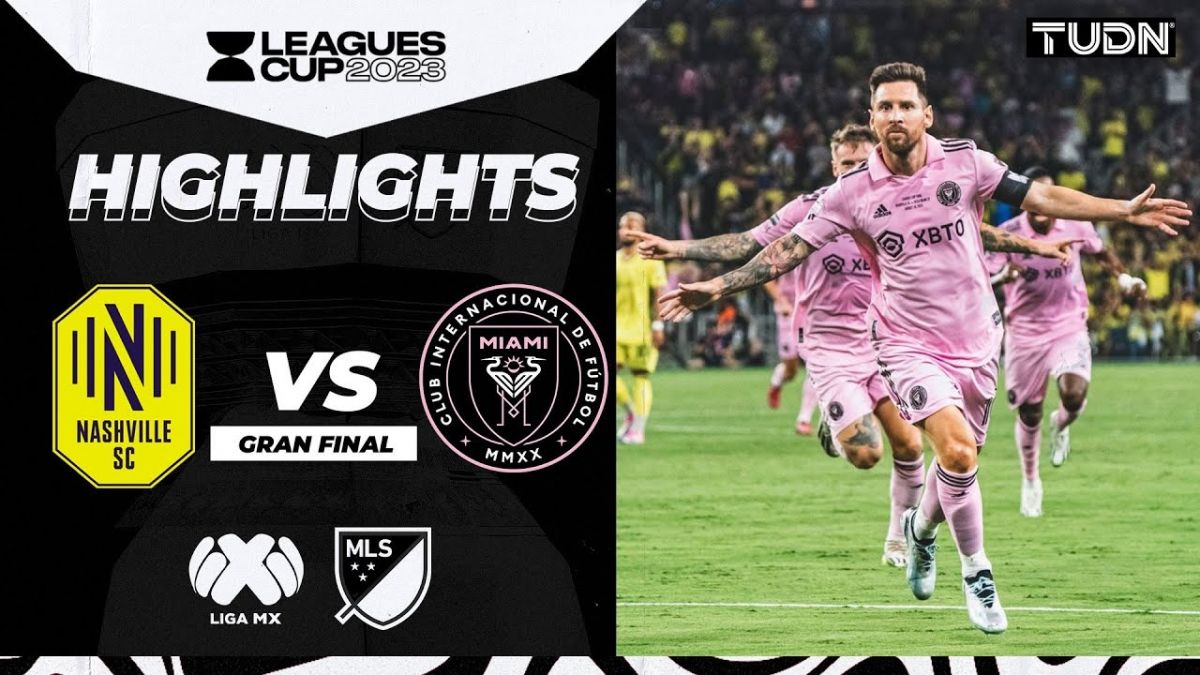 خلاصه بازی اینتر میامی 1-1 نشویل + ضربات پنالتی