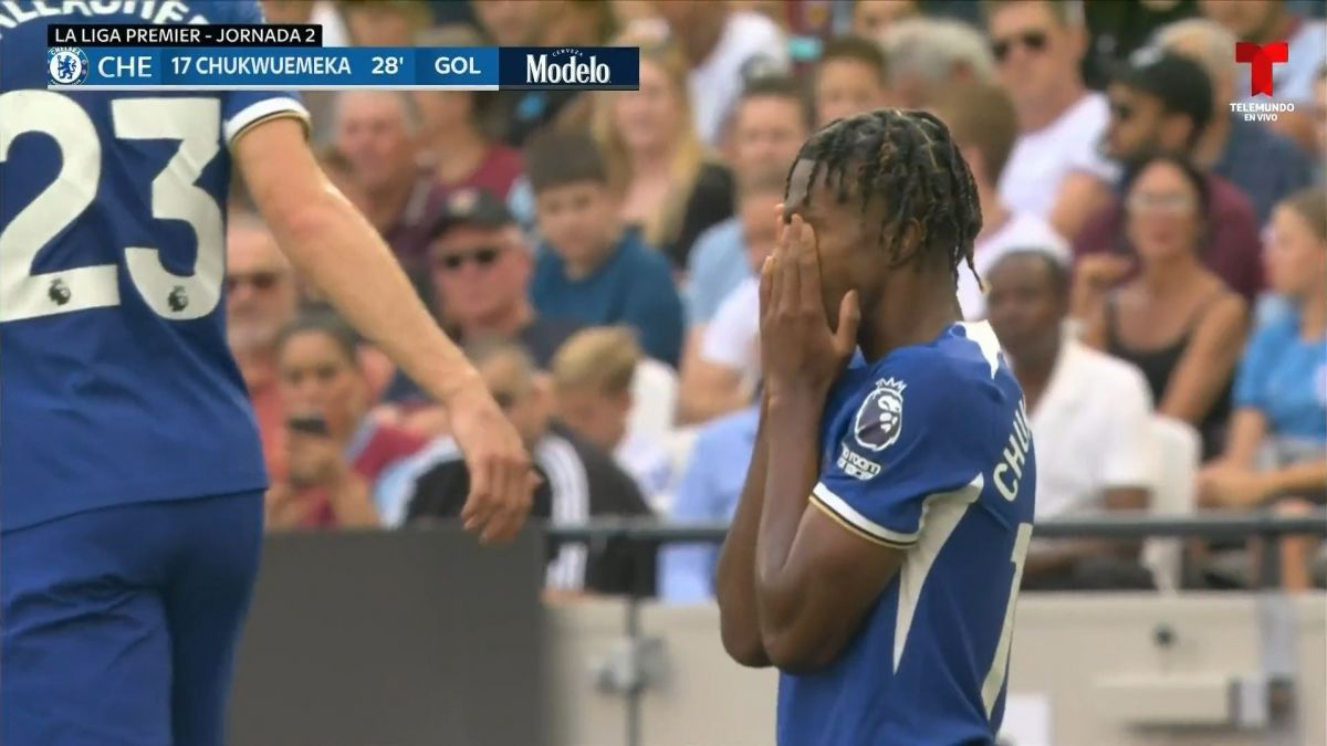 گل اول چلسی به وستهام (چوکوئمکا)