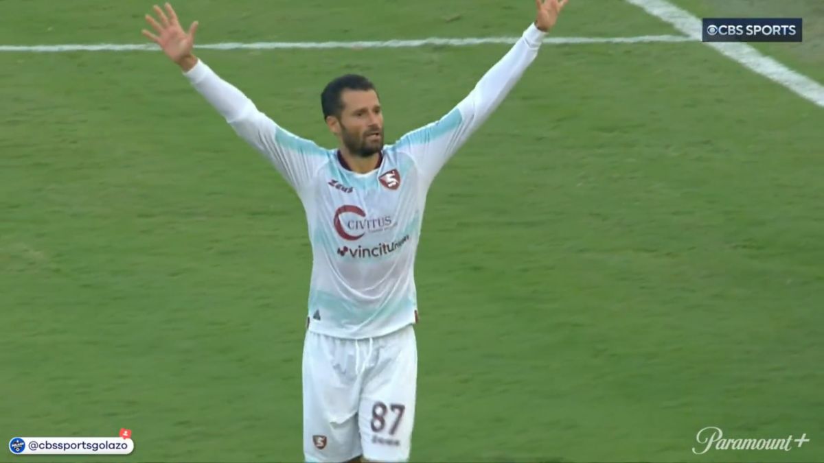 گل اول سالرنیتانا به رم (آنتونیو کاندروا)