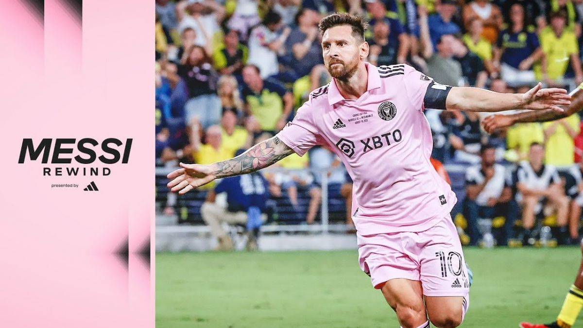 عملکرد لیونل مسی در فینال لیگز کاپ مقابل نشویل