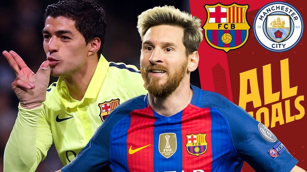 گل های دیدنی و تماشایی بارسلونا در مقابل منچسترسیتی