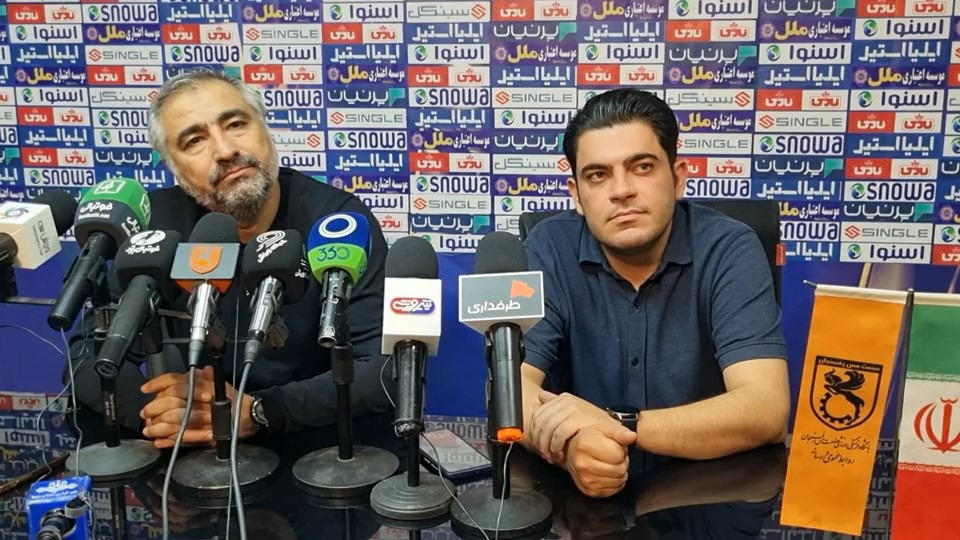 اختصاصی/ کنفرانس خبری بازی مس رفسنجان 0-3 شمس آذر قزوین