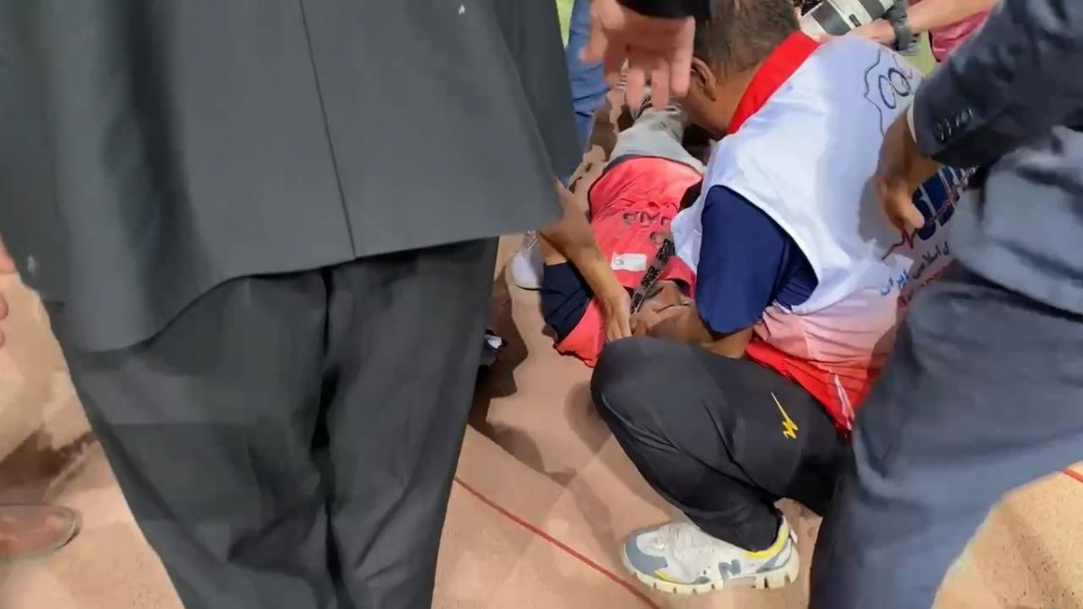 اختصاصی/ مصدومیت یک عکاس پس از اعلام پنالتی برای سپاهان مقابل استقلال