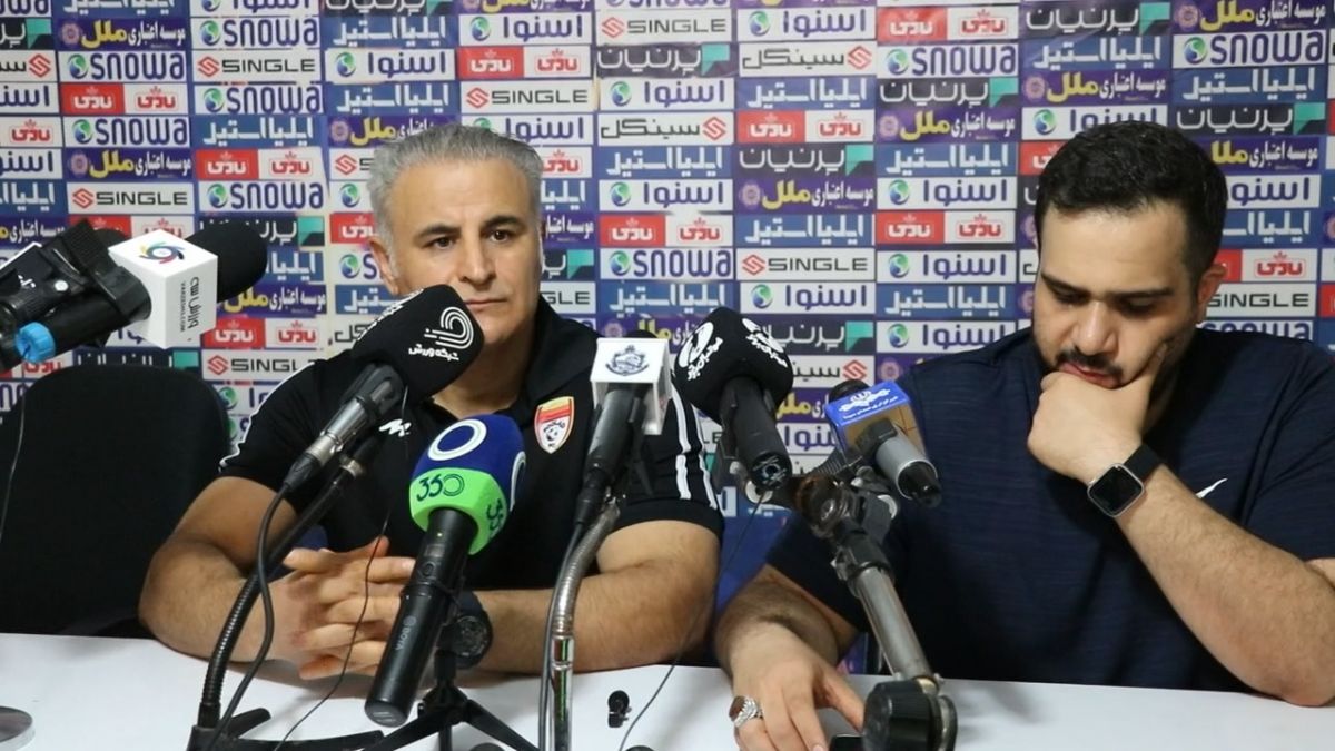 اختصاصی/ کنفرانس خبری مربیان پس از برتری ملوان مقابل فولاد