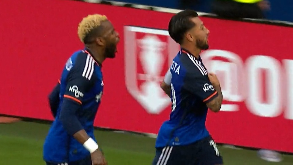 گل اول سینسیناتی به اینتر میامی (لوسیانو آکوستا)