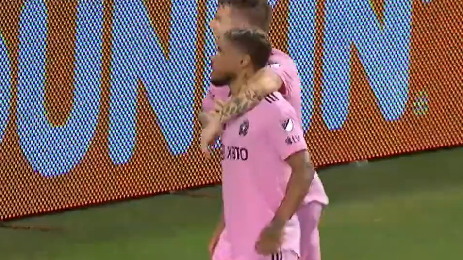 گل سوم اینتر میامی به سینسیناتی (مارتینز)