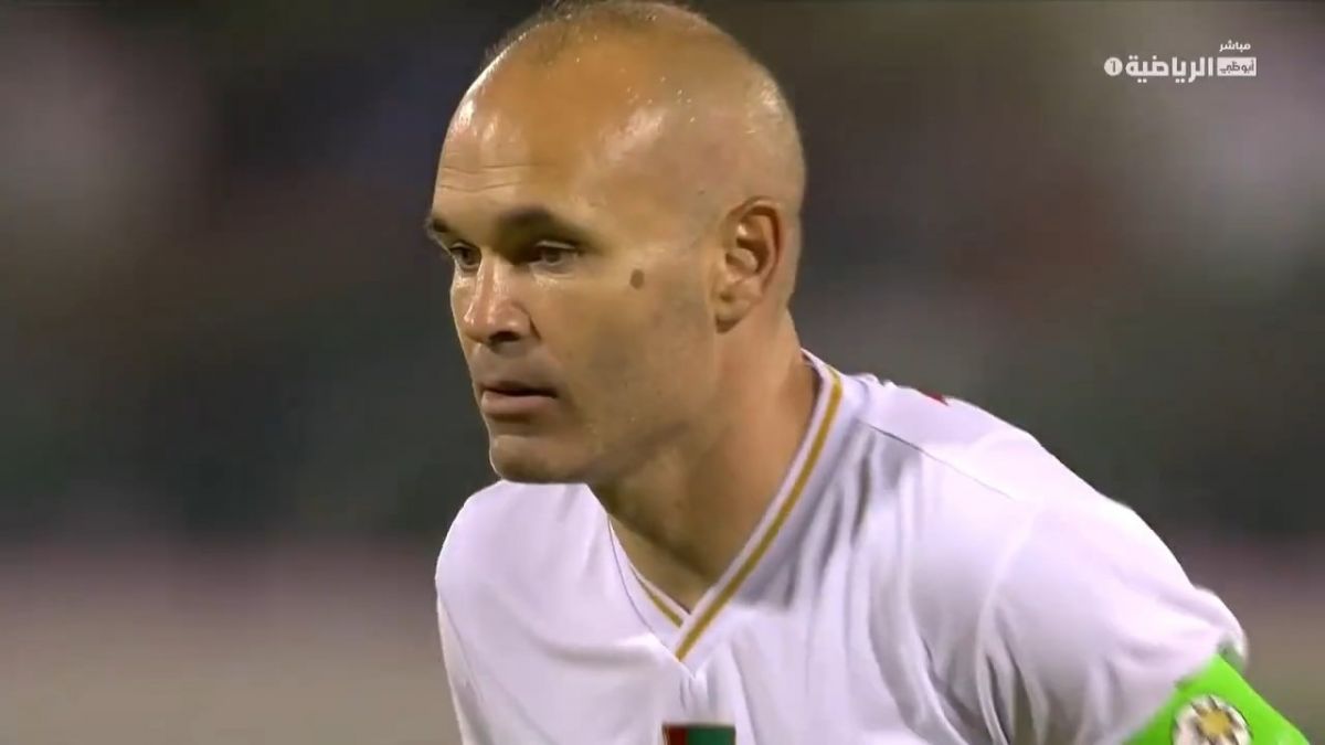 گل چهارم الامارات به عجمان (آندرس اینیستا - پنالتی)