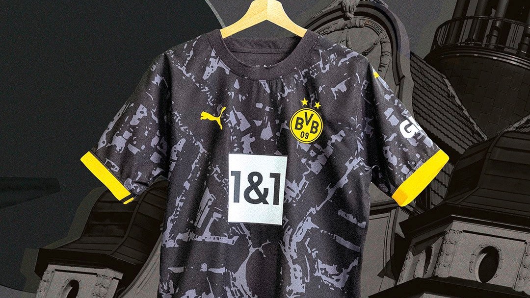 رونمایی از پیراهن دوم دورتموند برای فصل 24-2023