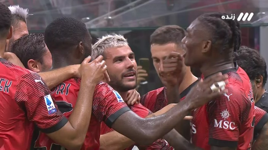 گل سوم میلان به تورینو (تئو هرناندز)