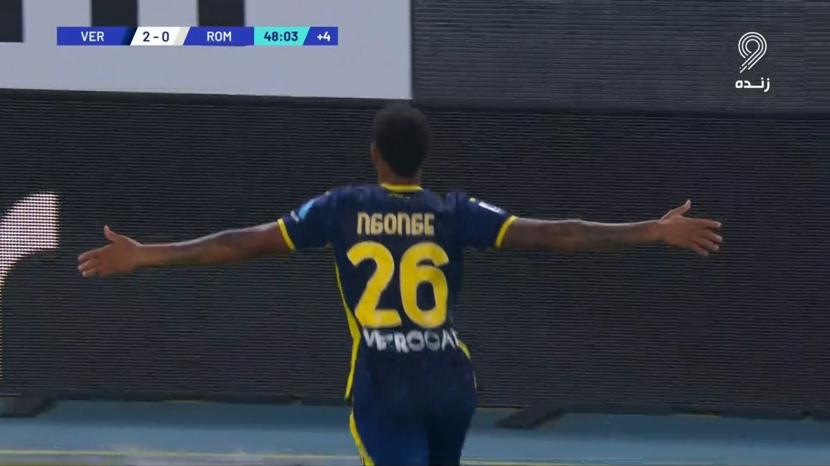 گل دوم هلاس ورونا به رم (انگونگ)