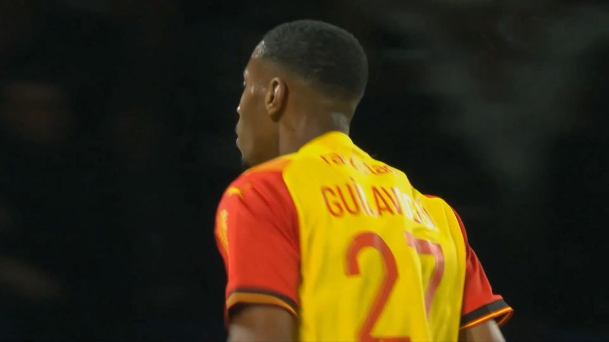 گل اول لانس به پاری سن ژرمن (گیلاووگی)