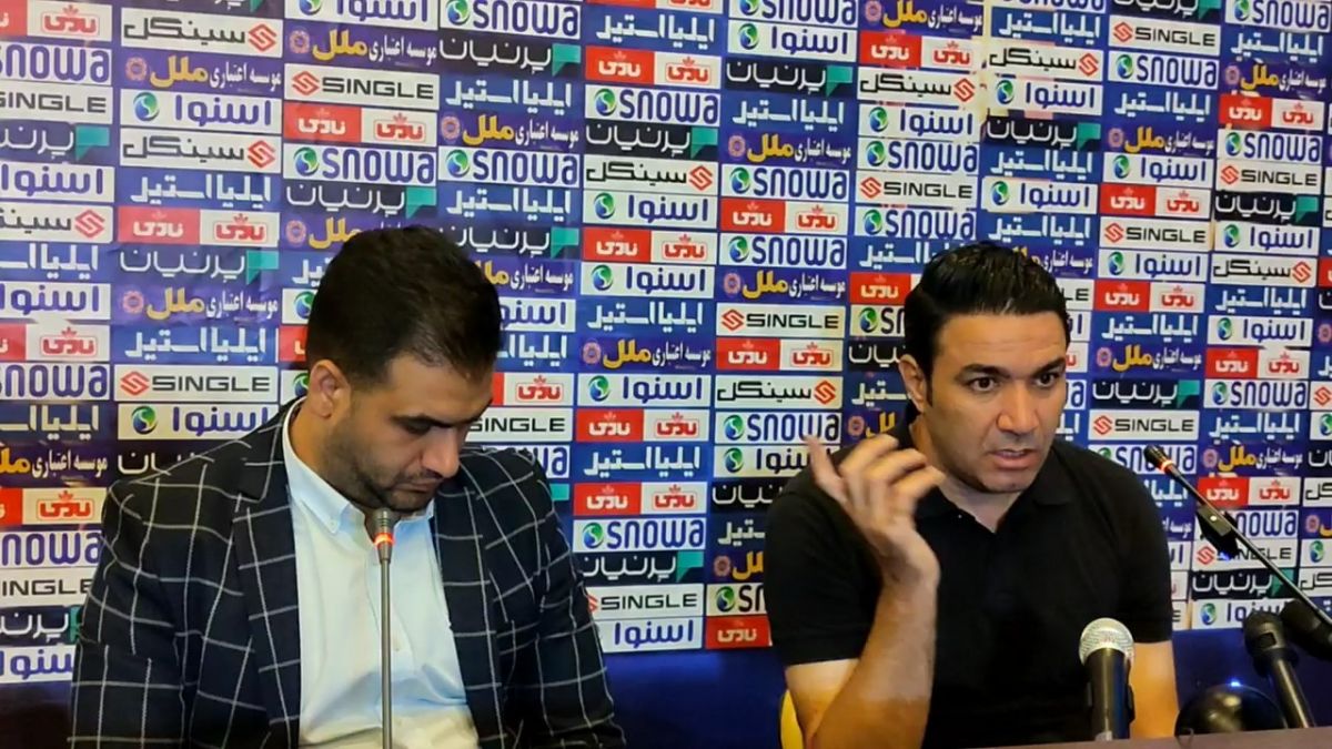 اختصاصی/ صحبتهای جواد نکونام در کنفرانس خبری بعد از بازی با استقلال خوزستان