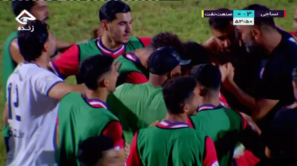 گل سوم نساجی به صنعت نفت آبادان (فرشید اسماعیلی)