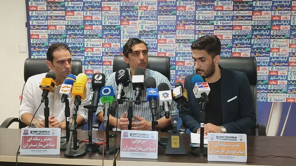 اختصاصی/ کنفرانس خبری مربیان پس از برتری نساجی مقابل نفت آبادان