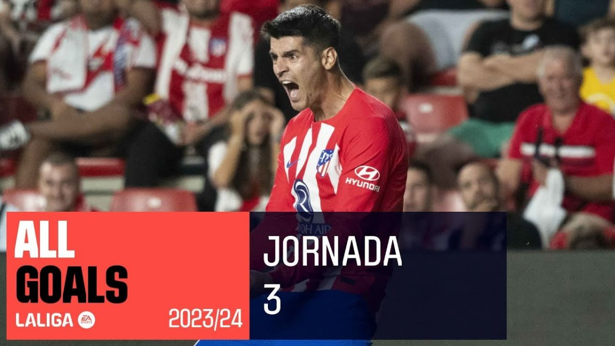 تمام گلهای هفته سوم لالیگا 24-2023