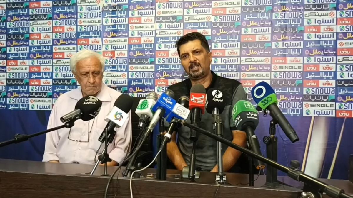 اختصاصی/ کنفرانس خبری بازی آلومینیوم اراک 2-0 شمس آذر قزوین