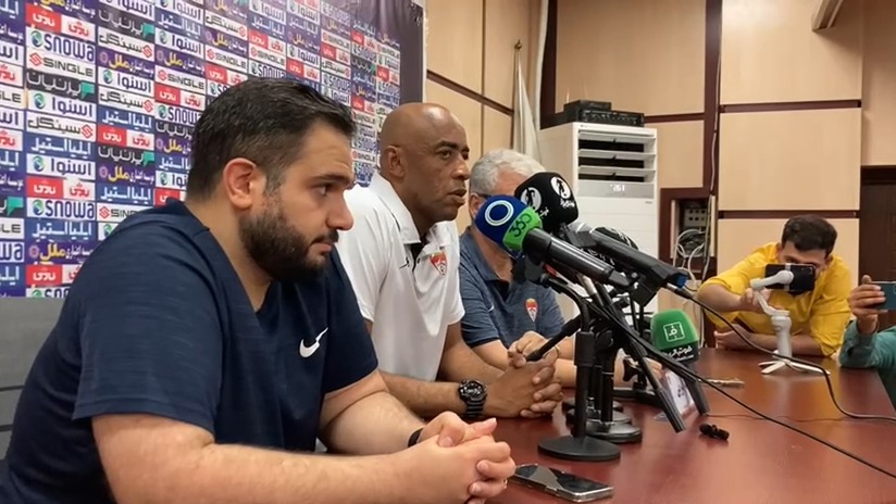 اختصاصی/ کنفرانس خبری گلادیسون مربی فولاد پس از شکست مقابل پرسپولیس