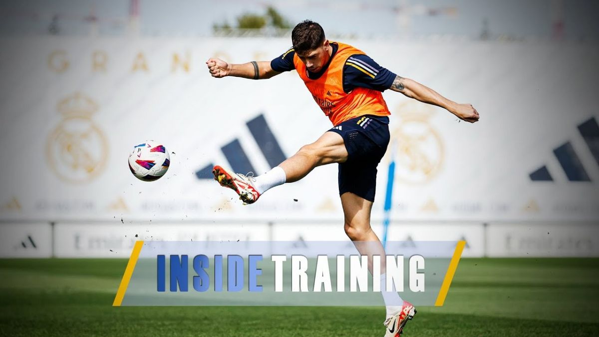 تمرین رئال مادرید برای دیدار با ختافه در هفته چهارم لالیگا