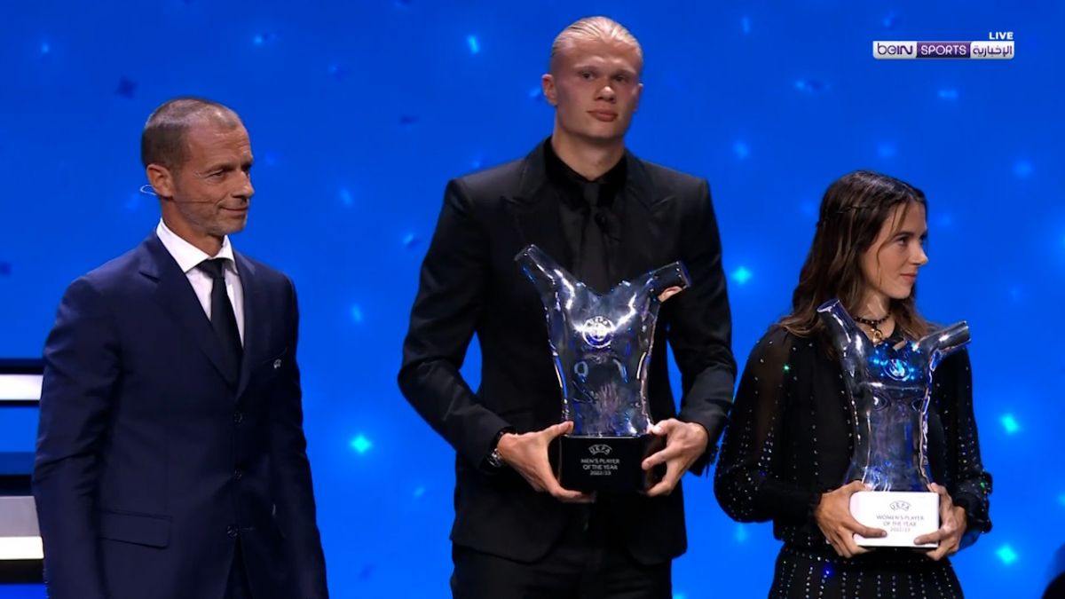 ارلینگ هالند برترین بازیکن سال از نگاه یوفا در فصل 23-2022