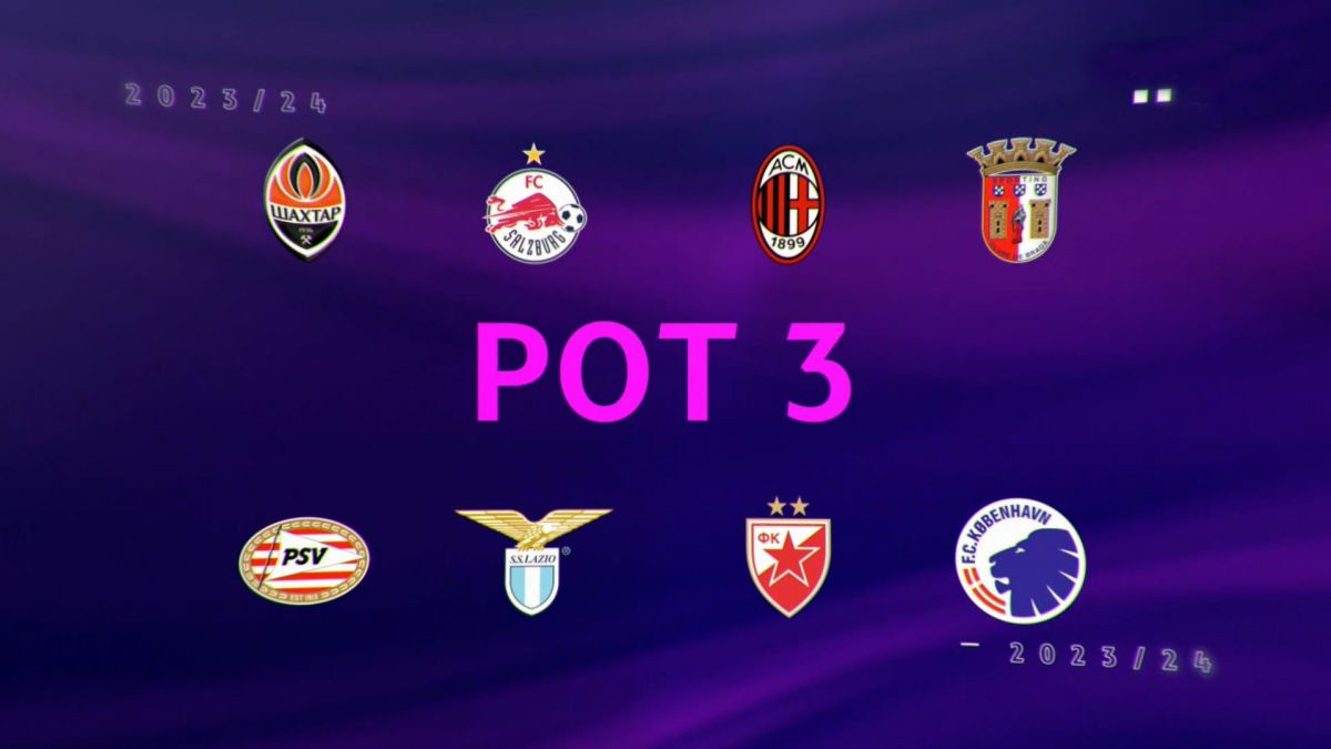 معرفی تیم های سید سه لیگ قهرمانان اروپا برای قرعه کشی فصل 24-2023