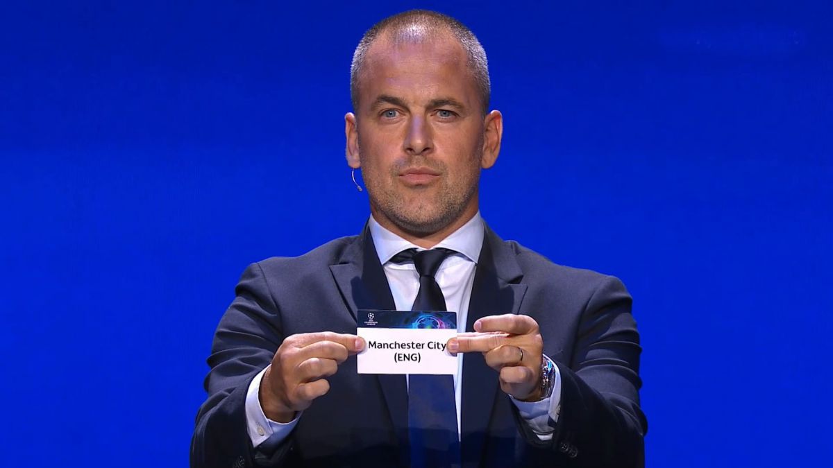 مراسم قرعه کشی لیگ قهرمانان اروپا برای فصل 24-2023