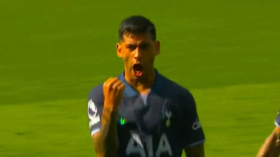 گل دوم تاتنهام به برنلی (رومرو)