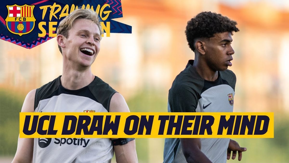 ویدیویی از تمرینات بدنسازی و تاکتیکی تیم بارسلونا در ماه آگوست 2023