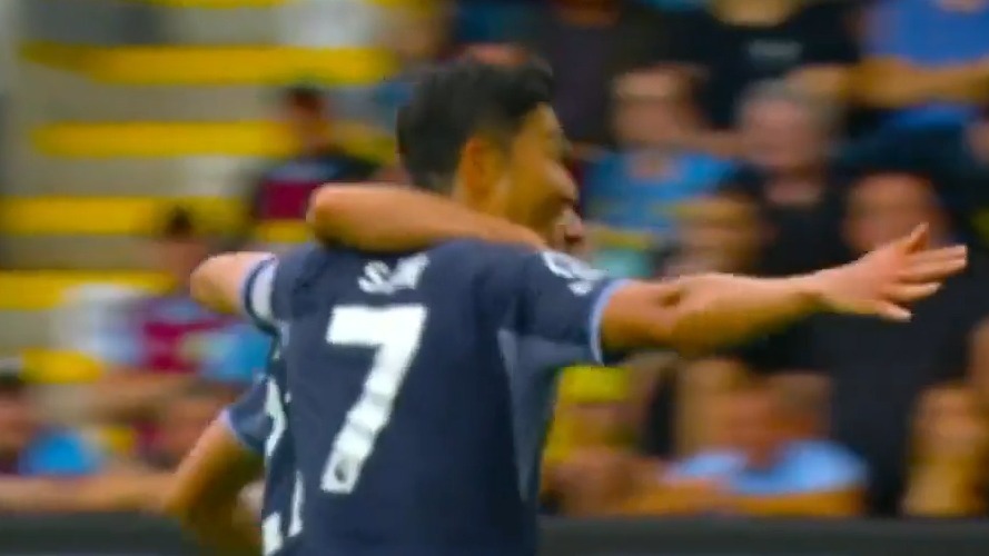 گل چهارم تاتنهام به برنلی (دبل سون هیونگ مین)