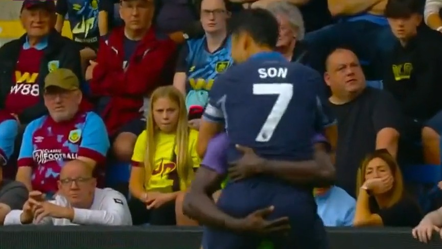 گل پنجم تاتنهام به برنلی (هت تریک سون هیونگ مین)