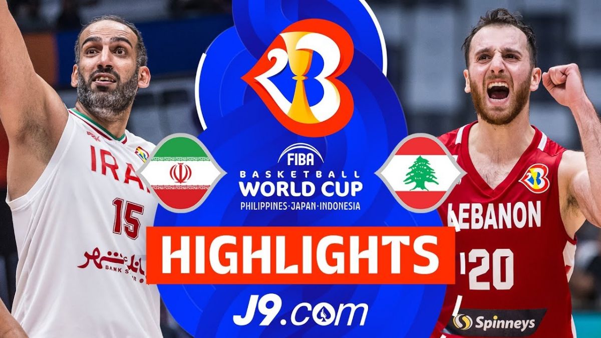 خلاصه بازی بسکتبال ایران 73-81 لبنان