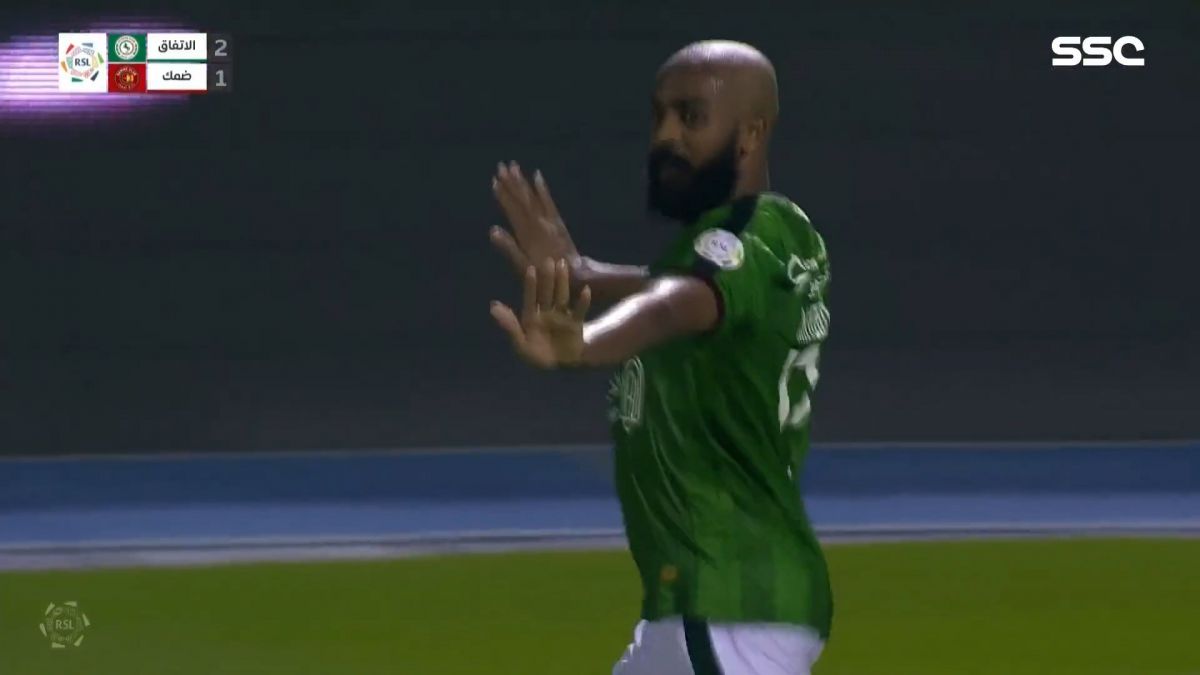 گل سوم الاتفاق به داماک (الشمرانی)