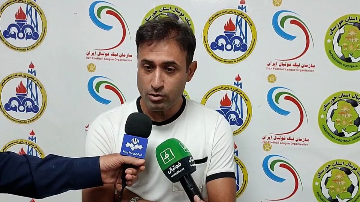 اختصاصی/ کنفرانس خبری عبدالمجید باقری نیا و مهدی رجب زاده بعد بازی نفت مسجدسلیمان و فجرسپاسی